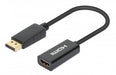 EAN 766623153713 - Manhattan 153713 cambiador de género para cable DisplayPort HDMI Negro imagen 1