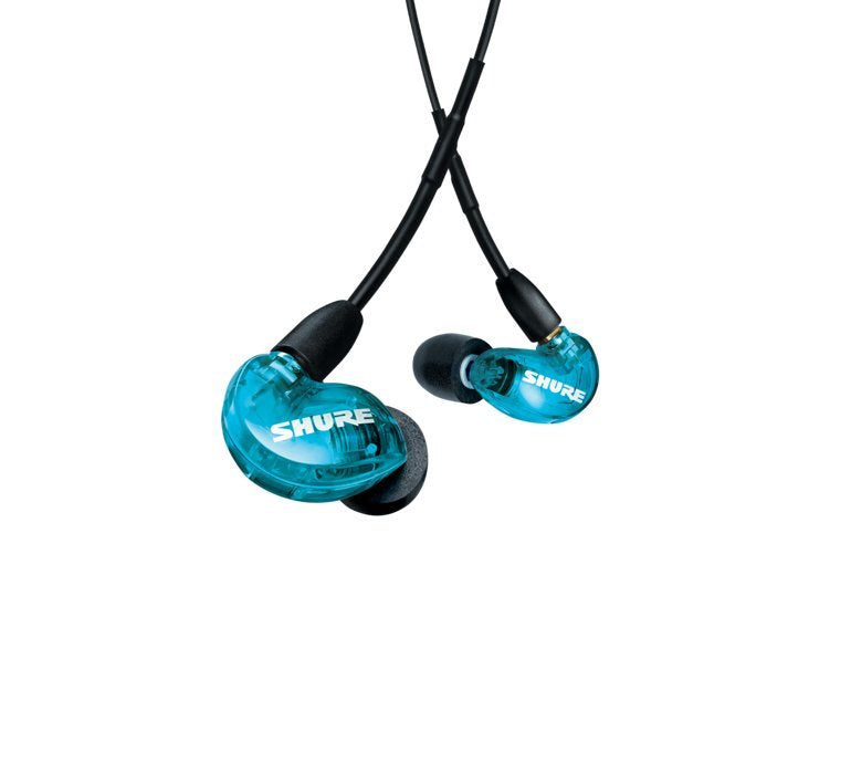 EAN 42406599771 - Shure AONIC 215 Auriculares Alámbrico Dentro de oído Llamadas/Música Azul, Translúcido imagen 1