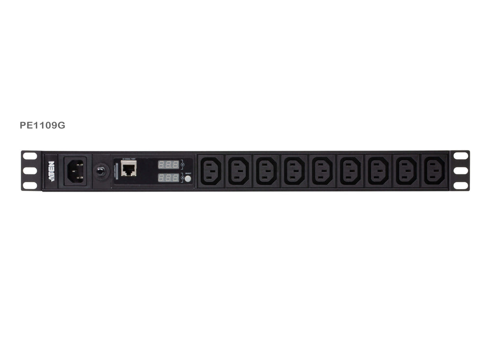 EAN 4710469340512 - ATEN PE1109G-AT-G unidad de distribución de energía (PDU) 9 salidas AC Negro imagen 1