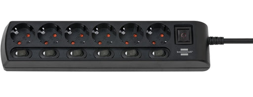 EAN 4007123667482 - Brennenstuhl 1153110116 base múltiple 2 m 6 salidas AC Interior Negro imagen 1