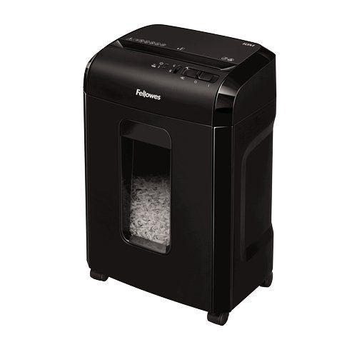 EAN 0043859743537 - Fellowes Powershred 10M triturador de papel Microcorte Negro imagen 1