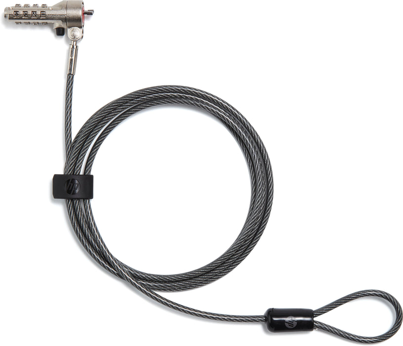 EAN 0196337975859 - HP Essential Nano Combination Cable Lock cable antirrobo Acero inoxidable 1,83 m imagen 8