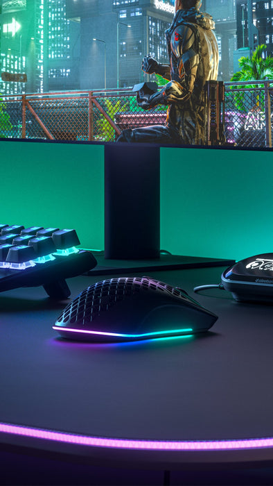 EAN 5707119047562 - Steelseries Aerox 3 Wireless ratón Juego mano derecha RF Wireless + Bluetooth Óptico 18000 DPI imagen 4