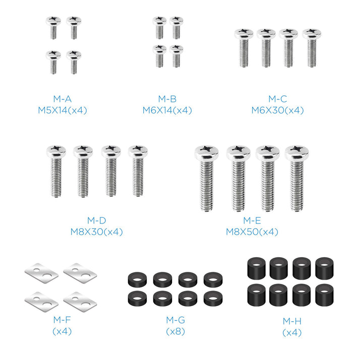 EAN 8433281013070 - TooQ TQVW4571T soporte para pantalla de señalización 177,8 cm (70") imagen 10