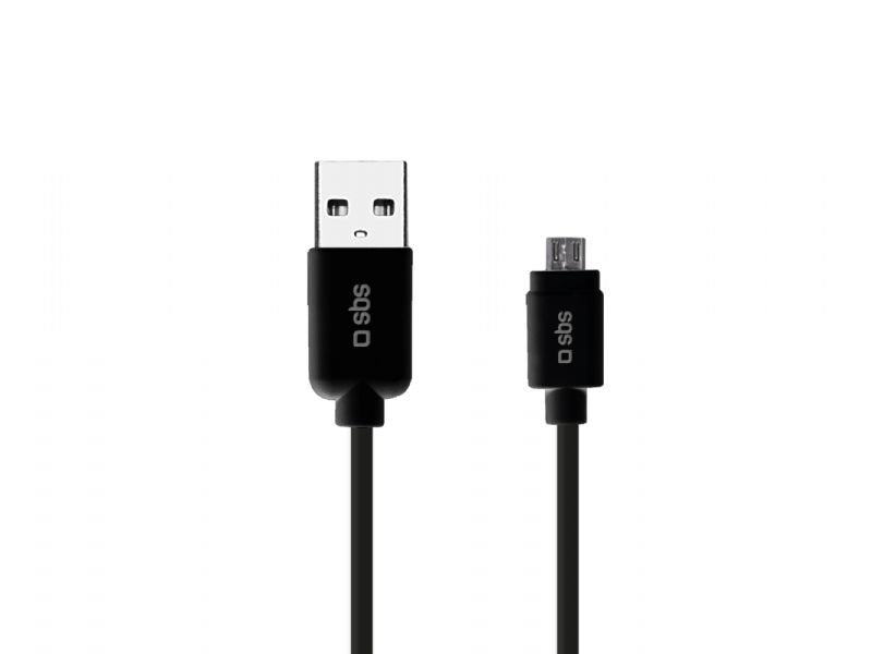 EAN 8018417206139 - SBS 3m USB 2.0 cable USB USB A Micro-USB B Negro imagen 2