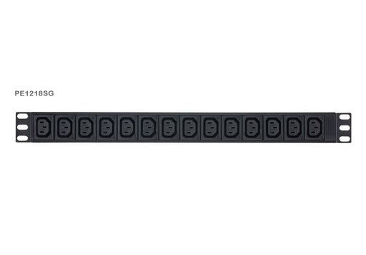 EAN 4710469340857 - ATEN PE1218SG-AT-G unidad de distribución de energía (PDU) 18 salidas AC Negro imagen 2