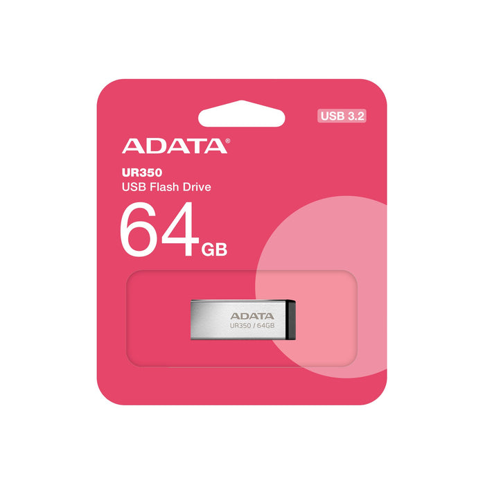 EAN 4711085945129 - ADATA UR350 unidad flash USB 64 GB USB tipo A 3.2 Gen 1 (3.1 Gen 1) Negro imagen 5