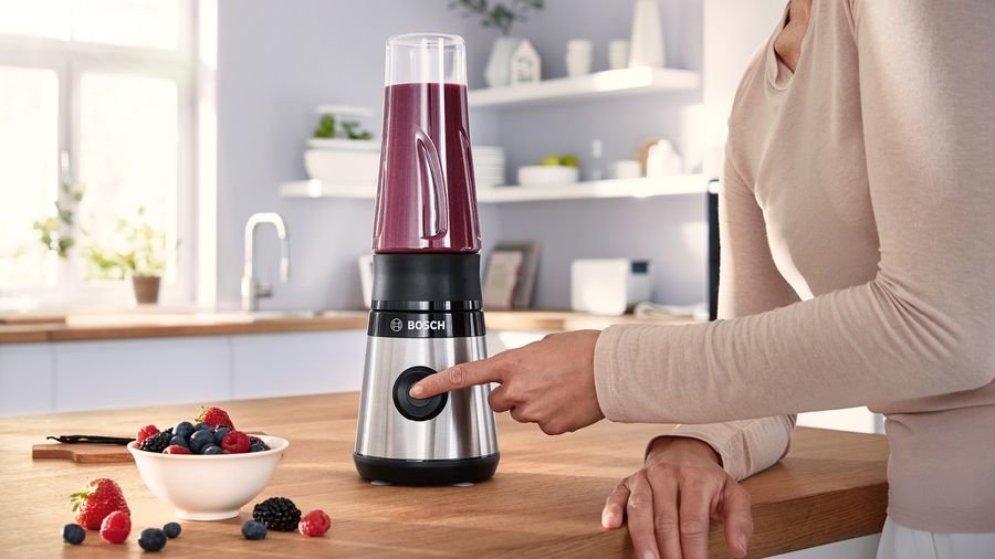 EAN 4242005257508 - Bosch VitaPower MMB2111M licuadora 0,6 L Batidora de vaso 450 W Acero inoxidable imagen 12