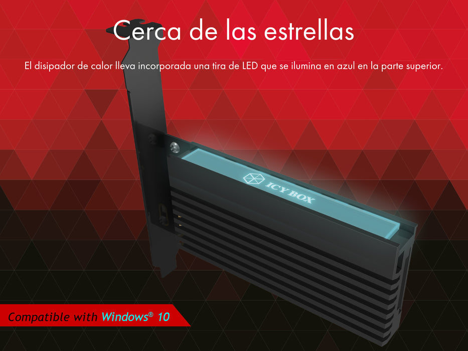 EAN 4250078167242 - ICY BOX IB-PCI214M2-HSL tarjeta y adaptador de interfaz Interno M.2 imagen 4