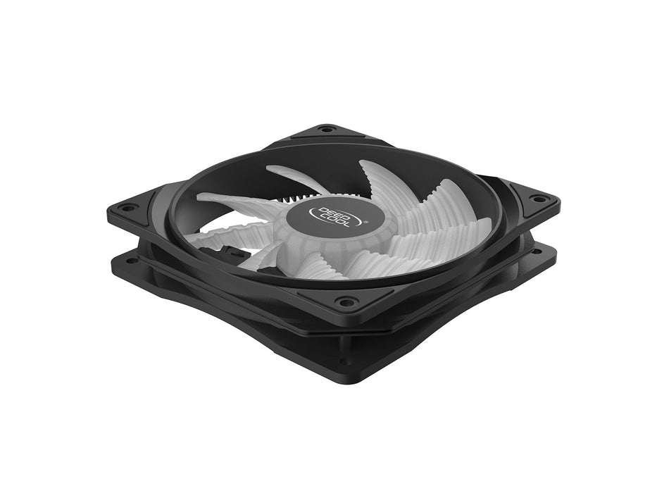 EAN 6933412710424 - DeepCool RF120W Carcasa del ordenador Ventilador 12 cm Negro, Translúcido 1 pieza(s) imagen 5