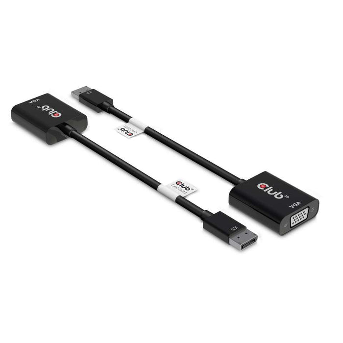EAN 8719214471576 - CLUB3D CAC-2013 adaptador de cable de vídeo 0,228 m Displayport VGA Negro imagen 2