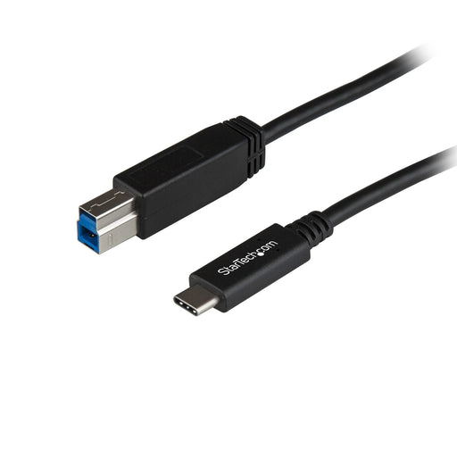 EAN 0065030860765 - StarTech.com USB31CB1M cable USB USB 3.2 Gen 2 (3.1 Gen 2) USB C USB B Negro imagen 1