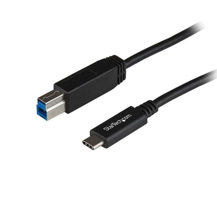 EAN 0065030860765 - StarTech.com USB31CB1M cable USB USB 3.2 Gen 2 (3.1 Gen 2) USB C USB B Negro imagen 1