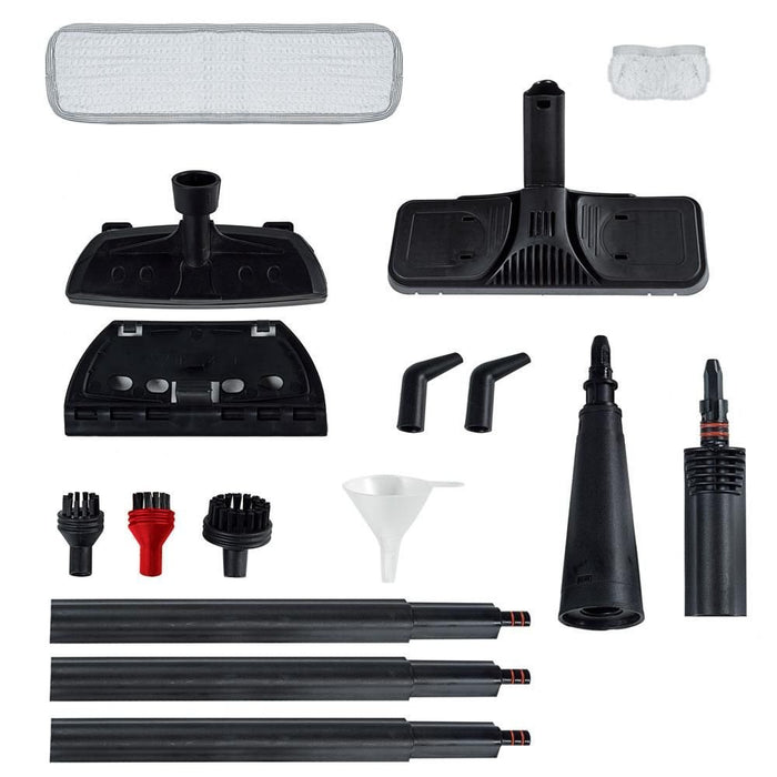 EAN 8007411010910 - Polti Vaporetto Smart 30_R Limpiador a vapor de cilindro 1,6 L 1800 W Rojo, Blanco imagen 2