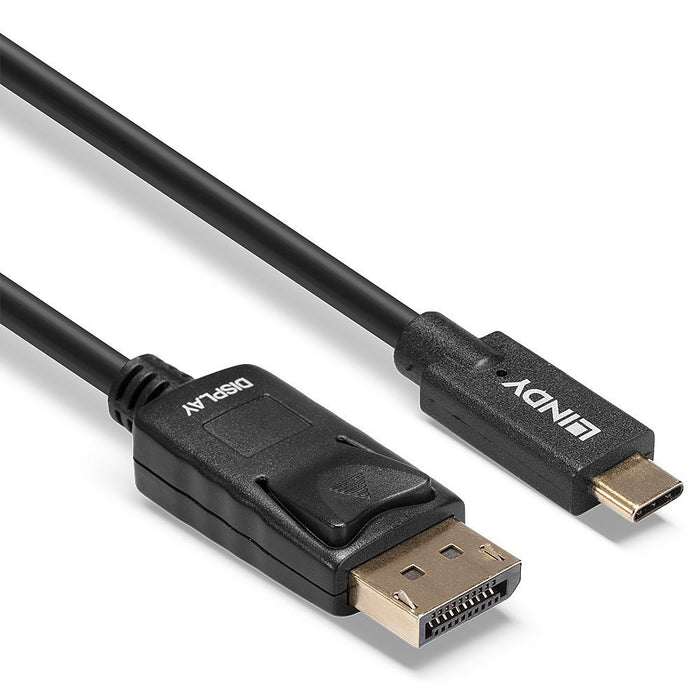 EAN 4002888433051 - Lindy 43305 adaptador de cable de vídeo 5 m USB Tipo C DisplayPort Negro imagen 3