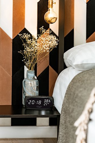 EAN 5903887805636 - Adler AD 1186 despertador Reloj despertador digital Negro imagen 6