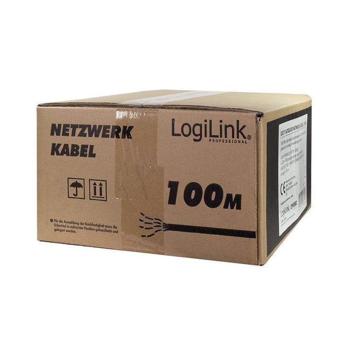 EAN 4052792068108 - LogiLink CPV0082 cable de red Negro, Rosa 100 m Cat7 imagen 4