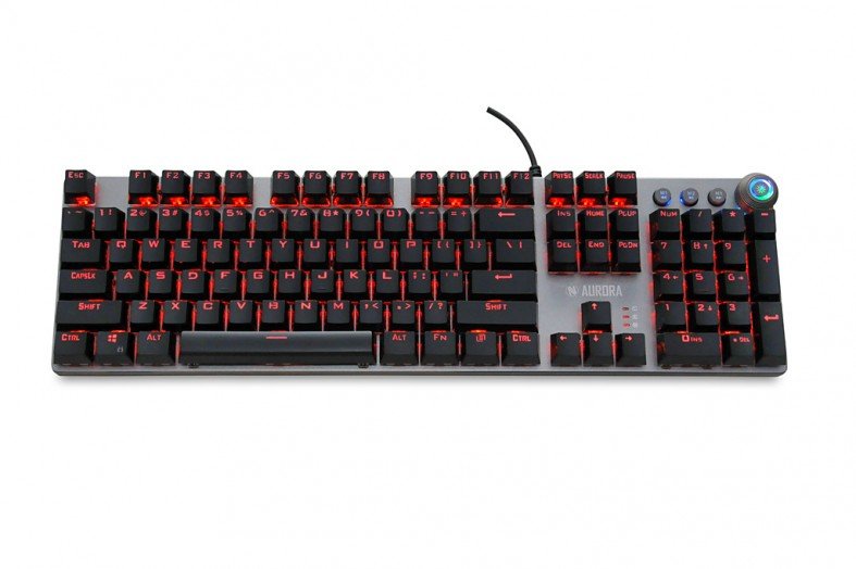 EAN 5901443055945 - iBox AURORA K-4 teclado Juego USB QWERTY Negro, Plata imagen 14