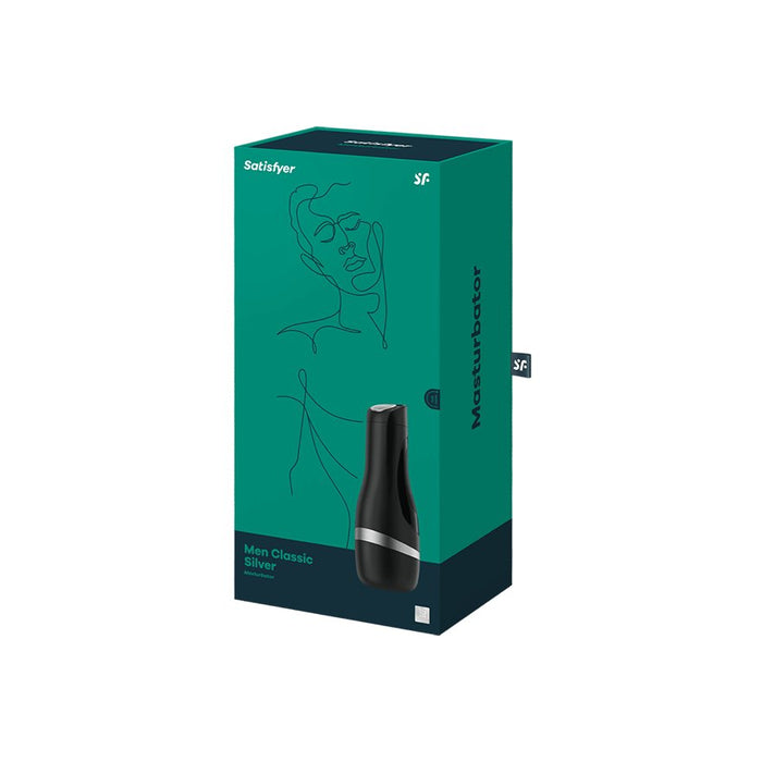 EAN 4061504001760 - Satisfyer 573015 masturbador masculino Negro, Plata Acrilonitrilo butadieno estireno (ABS), Elastómero te imagen 3