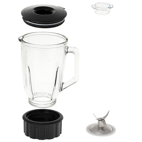 EAN 5902934835763 - Adler AD 4078 licuadora Batidora de vaso 1700 W Negro, Acero inoxidable, Transparente imagen 5