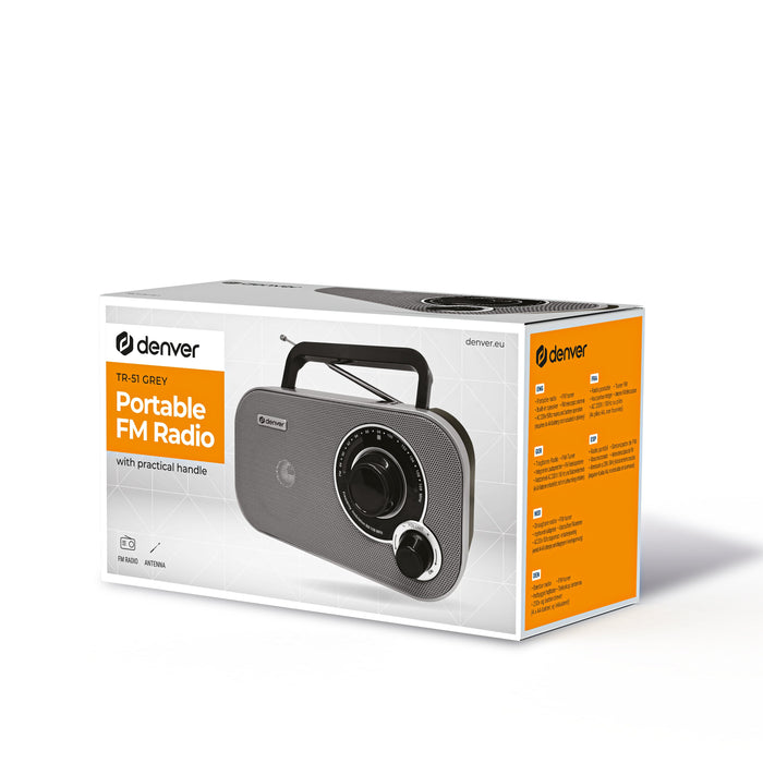 EAN 5706751051852 - Denver TR-51GR Personal Analógica Gris imagen 7