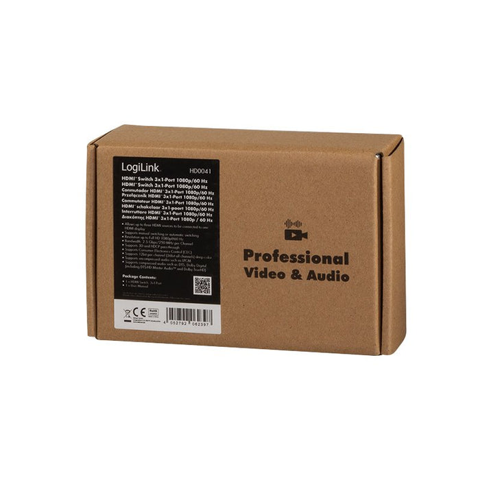 EAN 4052792062397 - LogiLink HD0041 interruptor de video HDMI imagen 8