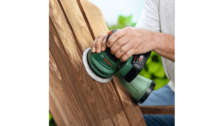 EAN 4053423322132 - Bosch EasyOrbit 18V-10 Lijadora orbital 23000 OPM Negro, Verde imagen 5