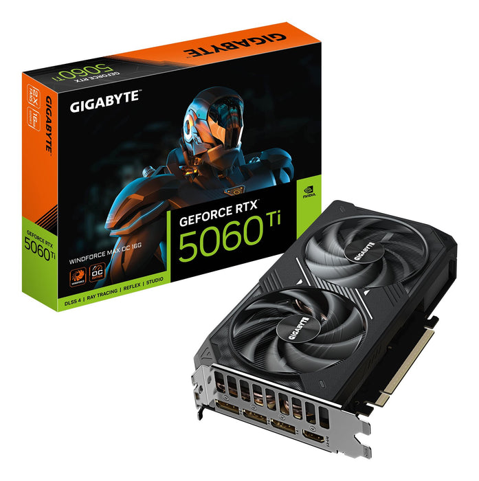 EAN 4719331356675 - GIGABYTE GeForce RTX 5060 Ti WINDFORCE MAX OC 16G imagen 1
