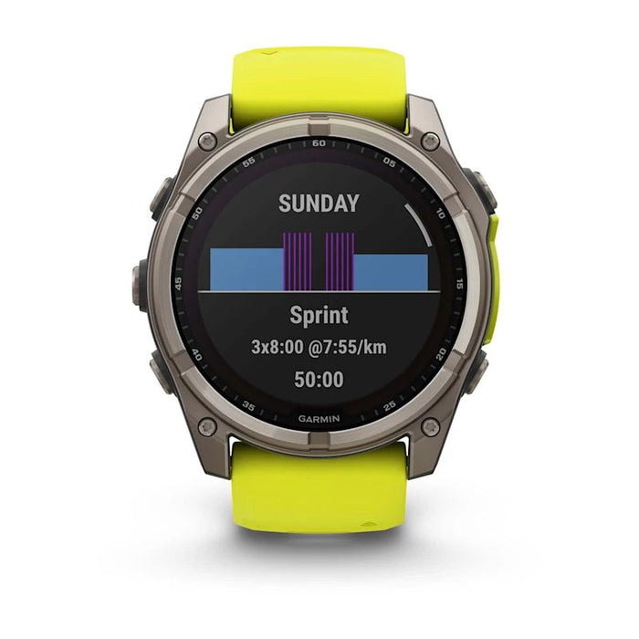 EAN 753759339425 - Garmin fenix 8 3,56 cm (1.4") 51 mm Digital 280 x 280 Pixeles Pantalla táctil Titanio Wifi GPS (satélite) imagen 3