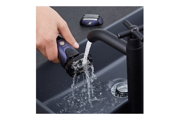 EAN 5025232899050 - Panasonic ES-LV67-A803 depiladora para la barba Batería Mojado y seco Negro, Púrpura imagen 5