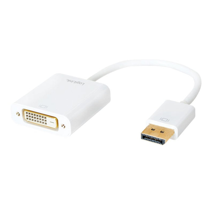 EAN 4052792032765 - LogiLink CV0058B adaptador de cable de vídeo 0,15 m DisplayPort DVI Blanco imagen 1