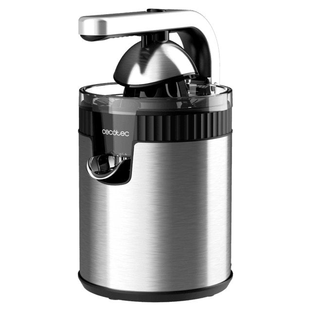 EAN 8435484033633 - Cecotec Xqueeze RetroJuice 600 Steel Licuadora centrífuga 600 W Negro, Metálico imagen 2