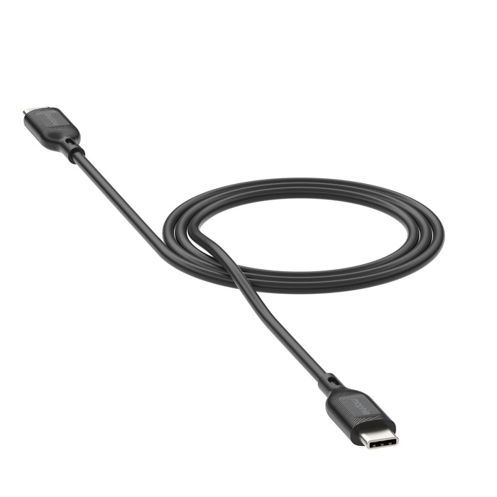 EAN 0840056185753 - mophie essentials charging cables | 1M cable USB USB 2.0 USB C Negro imagen 1