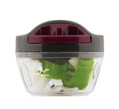 EAN 8436584380375 - JATA AC57E picadora manual de alimentos Negro, Transparente imagen 2