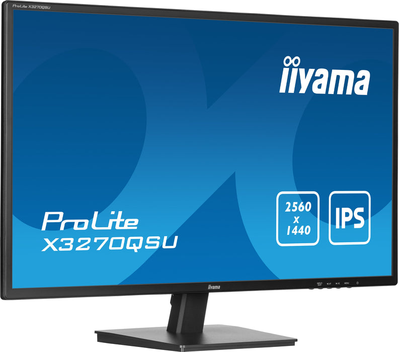 EAN 4948570123643 - iiyama ProLite X3270QSU-B1 pantalla para PC 81,3 cm (32") 2560 x 1440 Pixeles Wide Quad HD LED Negro imagen 3