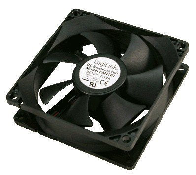 EAN 4260113565254 - LogiLink PC case cooler Carcasa del ordenador Ventilador Negro imagen 2