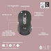 EAN 5099206119222 - Logitech 920-012486 teclado Ratón incluido Oficina RF Wireless + Bluetooth QWERTY Español Grafito imagen 15
