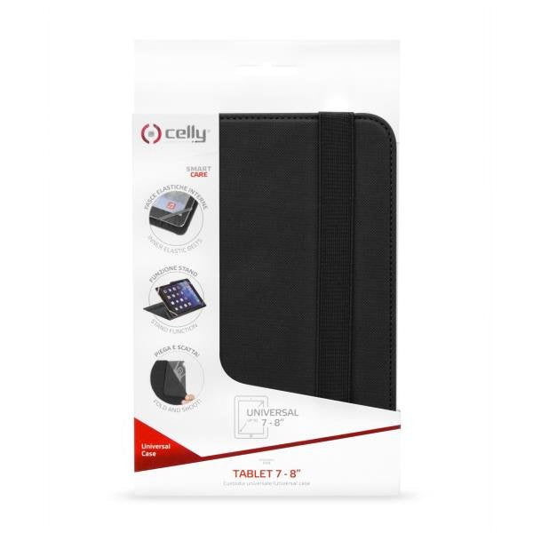 EAN 8021735720386 - Celly UNITAB78BK funda para tablet 20,3 cm (8") Folio Negro imagen 3