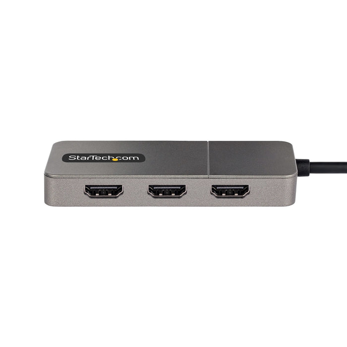 EAN 0065030887663 - StarTech.com MST14CD123HD Adaptador gráfico USB 3840 x 2160 Pixeles Gris imagen 3