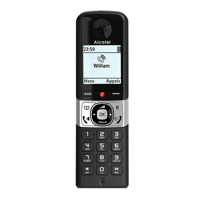 EAN 3700601422856 - Alcatel F890 Teléfono DECT Identificador de llamadas Negro, Plata imagen 6