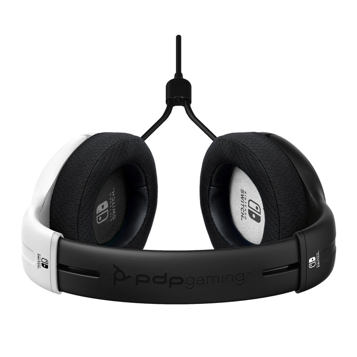 EAN 708056068721 - PDP LVL40 Auriculares Alámbrico Diadema Juego Negro, Blanco imagen 4
