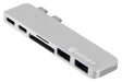 EAN 5711783434672 - eSTUFF ES84122-SILVER base para portátil y replicador de puertos USB 3.2 Gen 1 (3.1 Gen 1) Type-C Plata imagen 1
