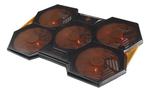 EAN 7333048040275 - Deltaco Gaming GAM-072 almohadilla fría 1300 RPM Negro, Naranja imagen 1