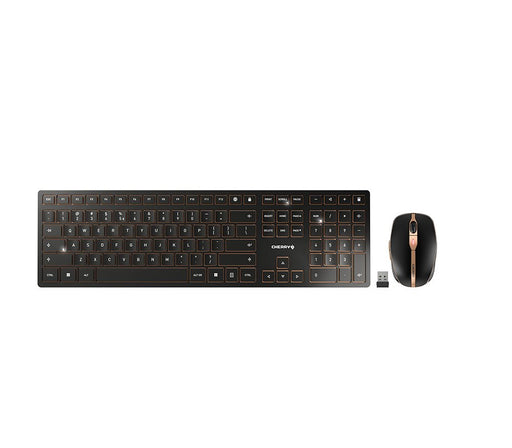 EAN 4025112095399 - CHERRY DW 9100 SLIM teclado Ratón incluido Universal RF Wireless + Bluetooth QWERTY Inglés de EE. UU. Neg imagen 1