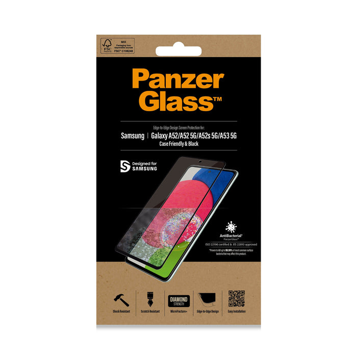 EAN 5711724072536 - PanzerGlass ® Screen Protector Samsung Galaxy A52 | A52 5G | A52s 5G | A53 5G Protector de pantalla 1 pie imagen 2