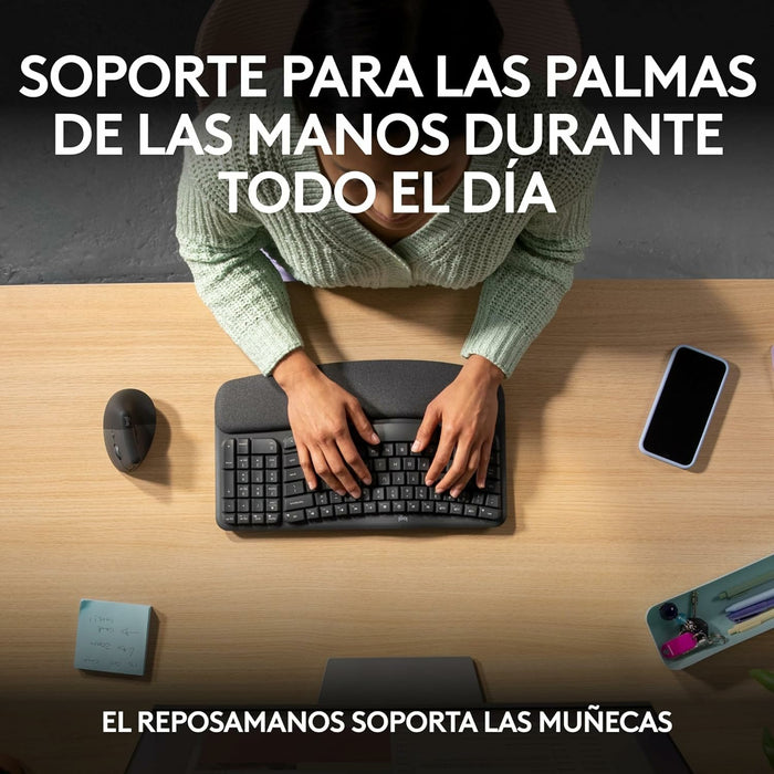 EAN 5099206117204 - Logitech 920-012296 teclado Oficina RF Wireless + Bluetooth imagen 9