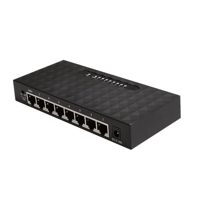 EAN 8435364316696 - iggual GES8000 No administrado Gigabit Ethernet (10/100/1000) Negro imagen 3