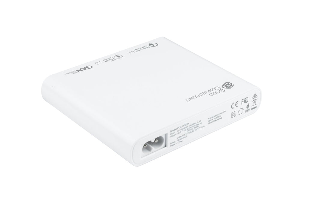 EAN 4014619553150 - Alcasa PCA-D001W cargador de dispositivo móvil Universal Blanco Corriente alterna Carga rápida Interior imagen 2