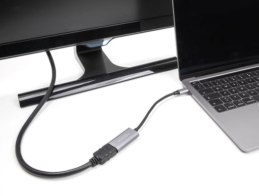 EAN 4043619600212 - DeLOCK 60021 Adaptador gráfico USB 7680 x 4320 Pixeles Negro, Gris imagen 2