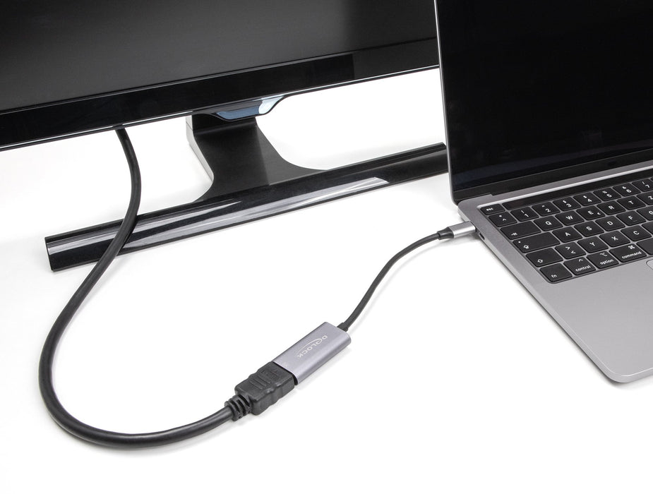 EAN 4043619600212 - DeLOCK 60021 Adaptador gráfico USB 7680 x 4320 Pixeles Negro, Gris imagen 2